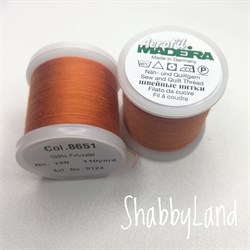 Швейные нитки цвет Морковный Madeira Aerofil №120 арт. 8651 - фото 10289