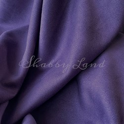 Замша двусторонняя, цвет темно-фиолетовый - фото 10623