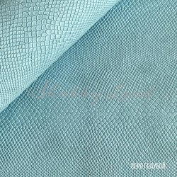 Переплетный кожзам рисунок Питон серо-голубой, 3045 - фото 10707