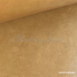 Переплетный кожзам глянец песочный с золотым отливом  Nebraska арт.5880 - фото 11186