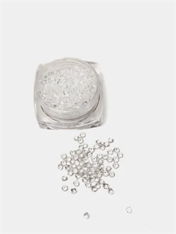 Прозрачные кристаллы-гранулы для шейкера в контейнере - фото 11979