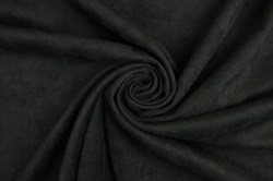 Искусственная замша двусторонняя, цвет черный - фото 12360