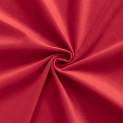 Бархатная ткань стрейч, цвет красный - фото 12398