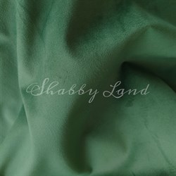 Бархатная ткань, цвет зеленый - фото 12406