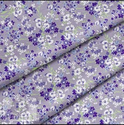 Ткань для рукоделия Фиолетовая поляна - фото 12489