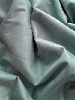 Замша двусторонняя, цвет полынь ZD151