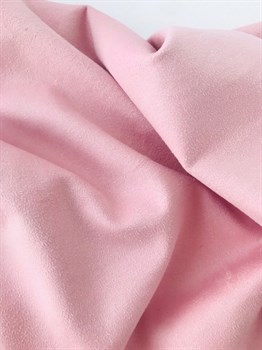 Искусственная замша меланж светло розовый, 35*50 см - фото 4902