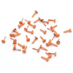 Брадсы для скрапбукинга, цвет оранжевый, арт. izh00124 - фото 5644