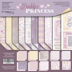 Набор двусторонней бумаги для скрапбукинга Daddy's Princess, арт. SM4000011 - фото 5711