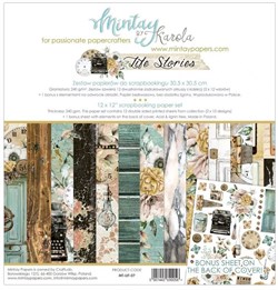 Набор бумаги для скрапбукинга Life Stories by MintayPapers, арт. MTLIF07 - фото 5721