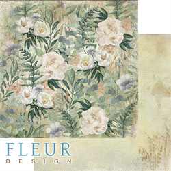 Лист двусторонней бумаги для скрапбукинга Полевые цветы, коллекция Дары полей, FD1006503 - фото 6300