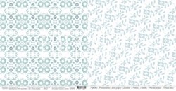 Бумага для скрапбукинга двусторонняя коллекция Песни цветов, Лесная мозайка, fl10005 - фото 6314