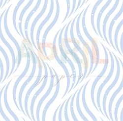 Лист бумаги для скрапбукинга Волны, коллекция Море волнуется раз!, sea014011 - фото 6398