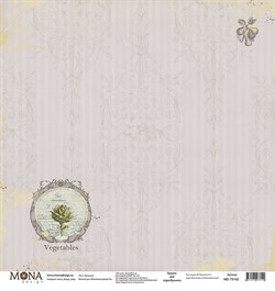 Односторонний листАртишок, коллекция Винтажные рецепты, MD73142 - фото 6544