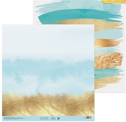 Двусторонняя бумага для скрапбукинга Берег моря, арт. 3608572 - фото 6909