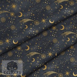 Ткань для рукоделия Звёздная ночь, арт. 5317 - фото 8256