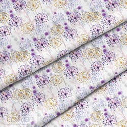 Ткань для рукоделия Аллиум желто-фиолетовый, арт. 5835 - фото 8281
