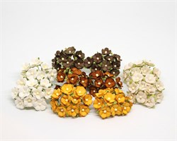 Цветочки вишни, 1,5 см, набор микс, 5 шт, цвета в ассортименте - фото 9625