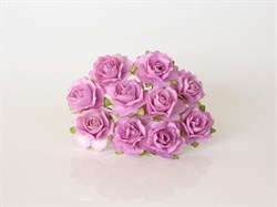 Мятые розы 2 см, 5 шт - фото 9678