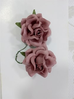 Набор цветов Розы коттеджные, 4,5 см, 2шт - фото 9716