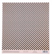 Бумага для скрапбукинга с клеевым слоем «Шахматы», арт. 3665310