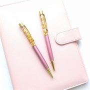 Ручки с золотой фольгой