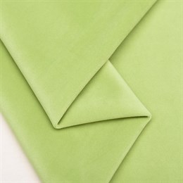 Бархатная ткань, цвет светло-зелёный