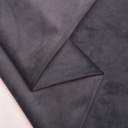 Бархатная ткань темно-серая, 35*50 см