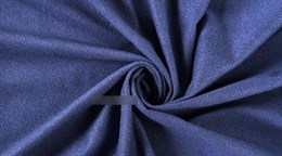 Искусственная замша двусторонняя тонкая, цвет синяя джинса, арт.IZH005271