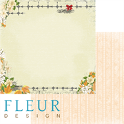 Лист бумаги для скрапбукинга Французский шарм, коллекция Краски осени, арт. FD1004706