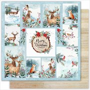 Двусторонняя бумага для скрапбукинга Christmas cards арт.SS130920195 SS130920195