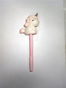 Ручка Единорог большой, цвет белый с розовым, арт. Izh00538