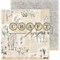 Бумага двусторонняя Заметки, коллекция Гербарий, арт. herbs10001 - фото 10906