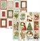 1/2 Набора бумаги для скрапбукинга Merry&Bright by MintayPapers, арт. MTMBR07 MTMBR07