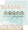 Двусторонняя бумага для скрапбукингу Цветущий сад, коллекция Цветочная вышивка, Арт. femb10002 - фото 6486