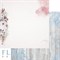 Бумага для скрапбукинга двусторонняя Ледяной букет, коллекция Снежная акварель, арт.FD1007601 - фото 6670