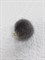Подвеска Пушистый шар, цвет темно-серый, арт. IZH00533 - фото 7634