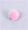 Подвеска Пушистый шар, цвет нежно-розовый, арт. IZH00537 - фото 7638