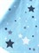 Ткань Звезды на голубом, 40*50 см - фото 8126