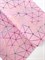 Переплетный кожзам Розовый с разноцветными полосами - фото 8340
