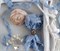 Шебби лента Тихая синева,  арт.5940 - фото 8540