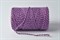 Шнур двухцветный хлопковый с фиолетовый, 2 мм, SHDH020f - фото 8627