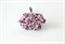 Набор роз фиолетово-розовый, 1 см, 5 шт - фото 9691
