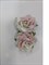Набор цветов Розы коттеджные, с белым, 4,5 см, 2 шт - фото 9712